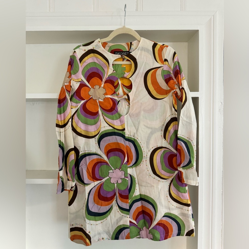 Siedres Lily Floral Mini Dress